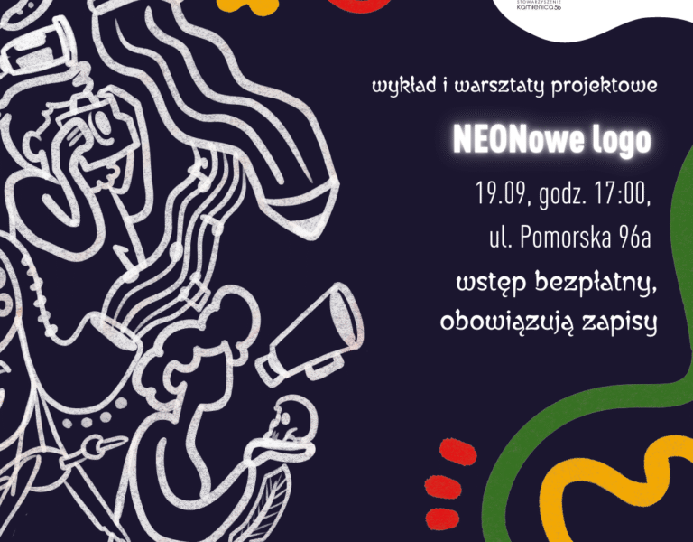 NEOnowe logo. Warsztaty z&nbsp;projektowania neonów z&nbsp;Tomaszem Milczarkiem | Osiedlarnia Kultury
